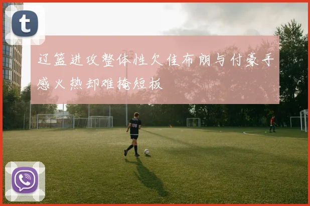 辽篮进攻整体性欠佳布朗与付豪手感火热却难掩短板