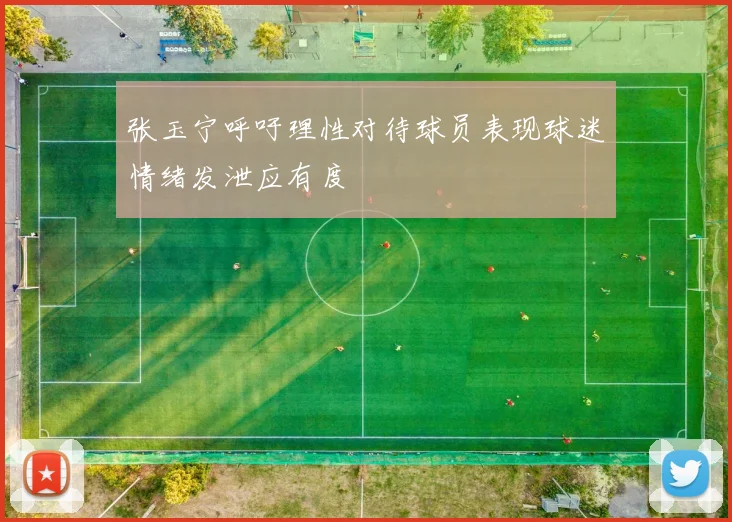 张玉宁呼吁理性对待球员表现球迷情绪发泄应有度